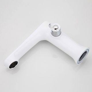 Смеситель на борт ванны Frap H34 F1134 хром белый